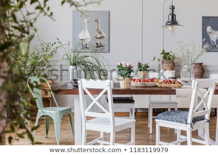 Stok fotoğraf: Cottage Interior