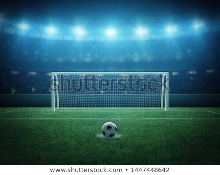 [[stock_photo]]: Soccer Penalty Kick
