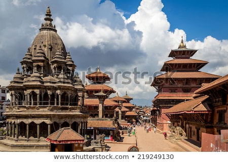 Zdjęcia stock: The Famous Durbar Square In Kathmandu Nepal