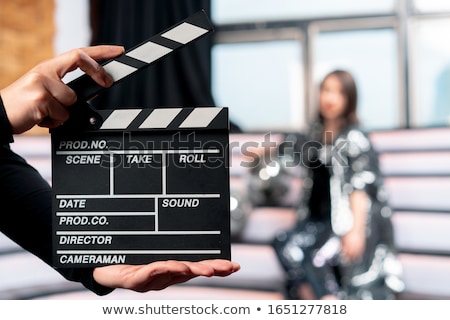 Stock photo: Film Clap Board