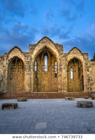 Foto d'archivio: The Church Of Panagia Virgin Mary Of The Burgh In The Old Town