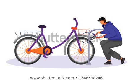 Foto stock: Oubo · de · bicicleta