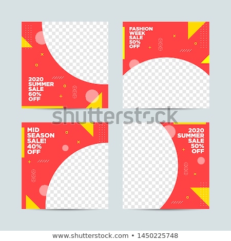 Foto d'archivio: Editable Social Media Stories Template Summer Sale Streaming Vector Illustration