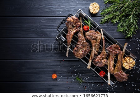 Stock fotó: Grilled Lamb Ribs