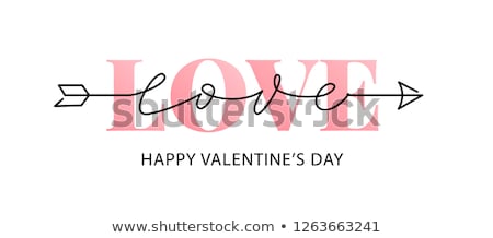 Сток-фото: Romantic Valentines Day Gift Tag Templates