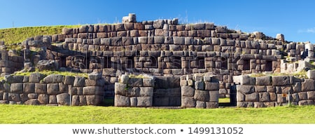 Stock fotó: Incan Ruins In Cusco