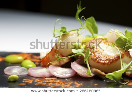 Close Up Of Shrimps Gourmet Foods Imagine de stoc © pedrosala