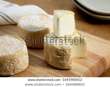 Foto stock: Crottins De Chevre Cheese