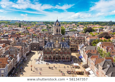 Stock photo: Delft Old Town In Holland