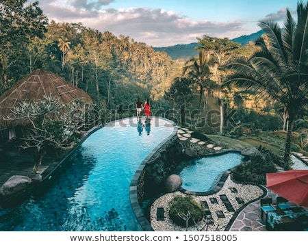 Stok fotoğraf: Traveler In Jungle