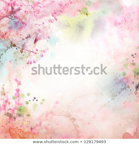 Stockfoto: Grunge Floral Background