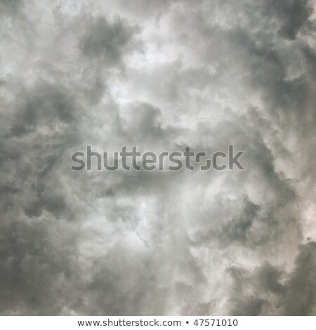 Cloud Texture Night Sky Before The Storm Stockfoto © pzAxe