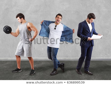 Stockfoto: Business People In Different Situations