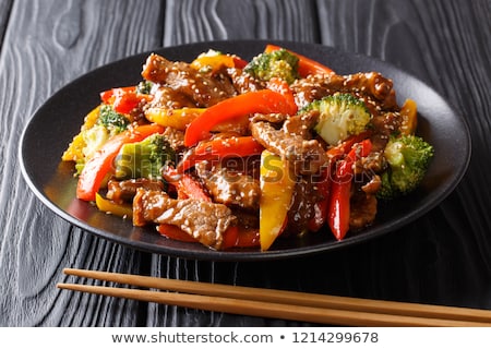 [[stock_photo]]: Serving Chinese Food