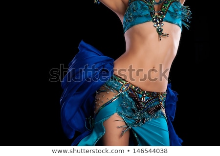 Foto stock: Belly Dancer Performing