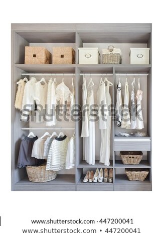 Zdjęcia stock: Classic Linen Closet