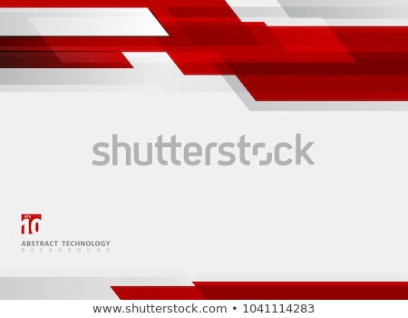 Digitally Composite Of Red And White Striped [[stock_photo]] © phochi