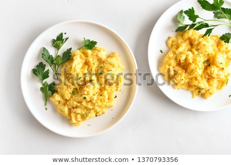 Foto stock: Scrambled Eggs