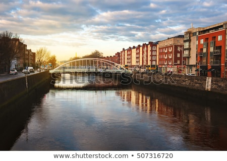 Stok fotoğraf: Dublin And The Liffey River