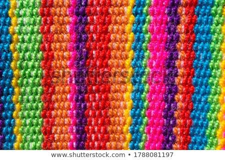 [[stock_photo]]: Ond · de · texture · de · motif · de · laine · tricotée · bleue