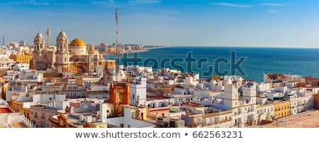 Foto stock: Sunny Day In Cadiz - Spain