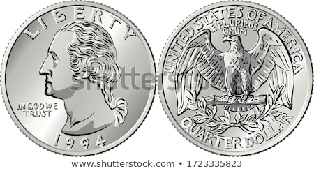 Stock photo: Quarter Coins