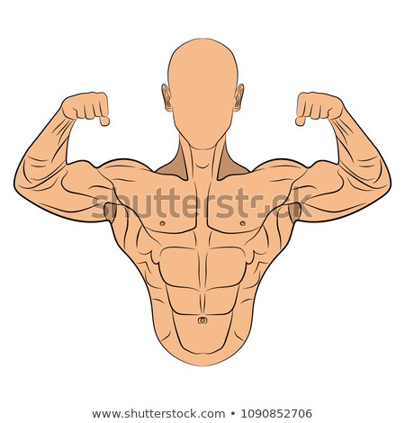Stock photo: Inflated Muscles