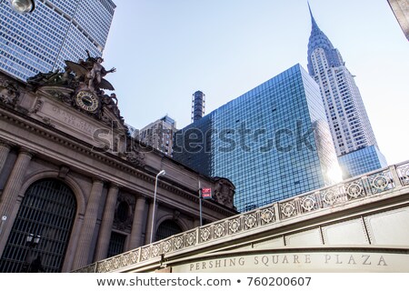 Foto d'archivio: Detail Of The Facade Of Grand Central Terminal New York