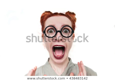 Stock photo: Moody Portrait Of A Beautiful Young Redhead Girl