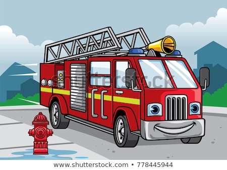 Foto stock: Fire Truck Canon