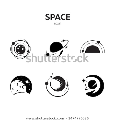 Stock photo: Space Exploration Shuttle Ship Logo Icon Sign Vector