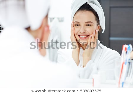 Woman In Bathroom Stock photo © Pressmaster