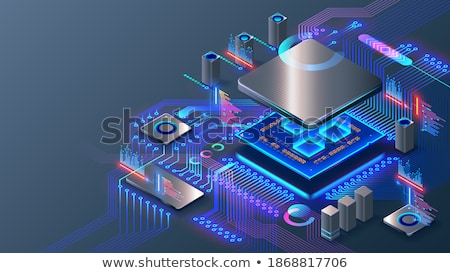Stock photo: Motherboard