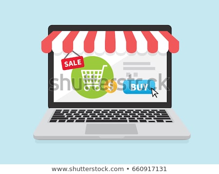 Сток-фото: Cart Market Click Arrow Online Shopping