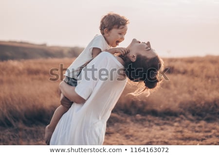 Сток-фото: Happy Woman Playing With Her Daughter