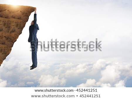 Stock photo: Businessman Hanging