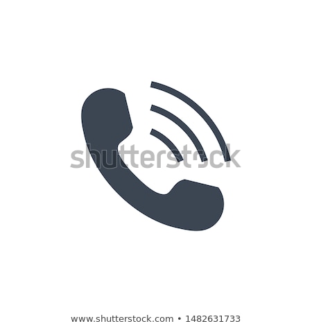 Stock photo: Handset Related Vector Glyph Icon