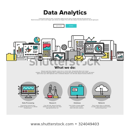 Stockfoto: Paper Sale Marketing Banner - Business Infographic