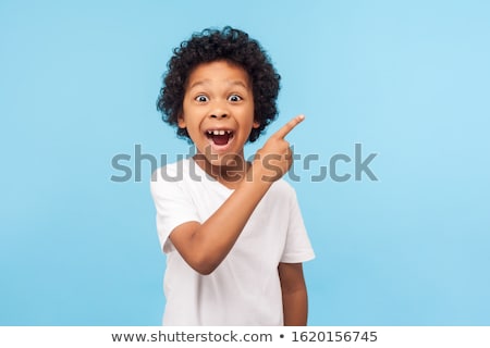 Foto stock: Pointing Left