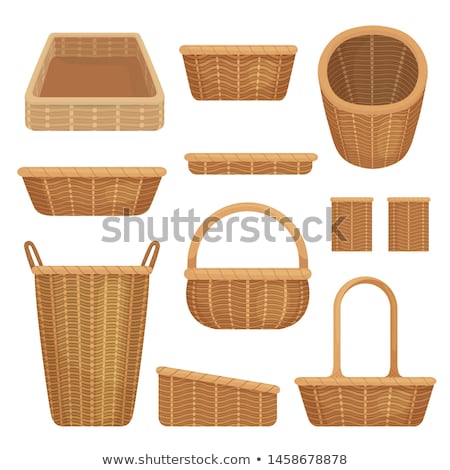 Zdjęcia stock: Brown Wicker Basket