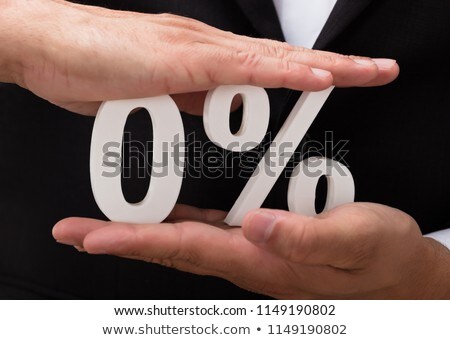 Stock photo: Zero Interest Business Concept