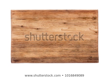 Wooden Rectangular Piece Stok fotoğraf © alekleks