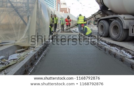 Foto stock: Large Concrete Mixer