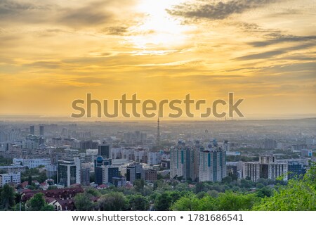 Zdjęcia stock: Impression Panaromic Of Asia City On Day