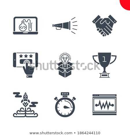 Stock foto: Campaign Timing Vector Glyph Icon