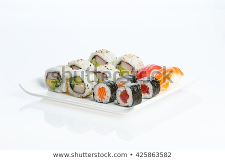 Stock fotó: Tasty Prepared Raw Sushi