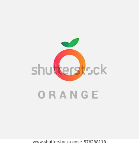 Stock fotó: Orange Logo Design Vector