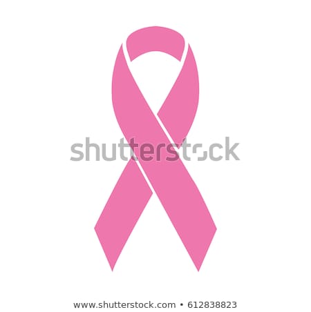 Stock foto: Breast Cancer Ribbon Vector Illustration Woman Solidarity