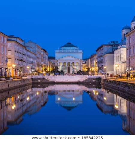 Сток-фото: Church Of St Antonio Thaumaturgo Trieste Italy