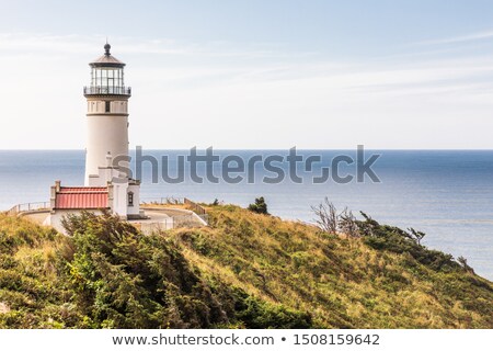 Zdjęcia stock: Cape Disappointment Lighthouse On The Washington Coast Usa